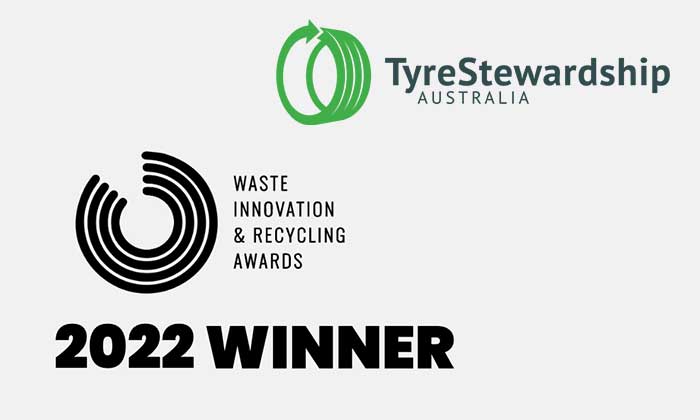 Tyre Stewardship Australia proudly sponsoring Outstanding WARR Project: Regional