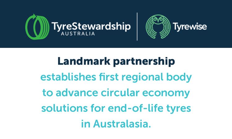 Australia and New Zealand form regional alliance to drive circular solutions for end-of-life tyres