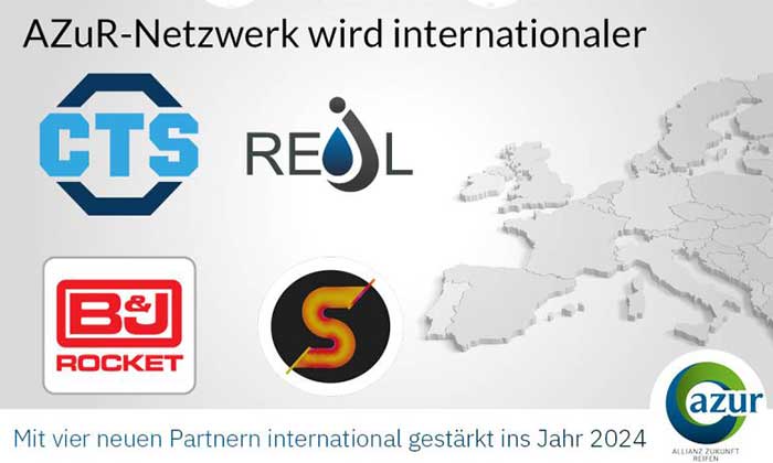 AZuR-Network expands expertise in tire circular economy with new European partners