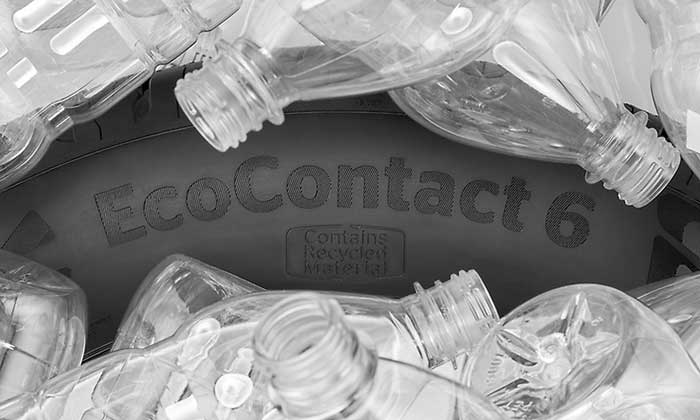 Continental tires from recycled PET bottles now available in Europe