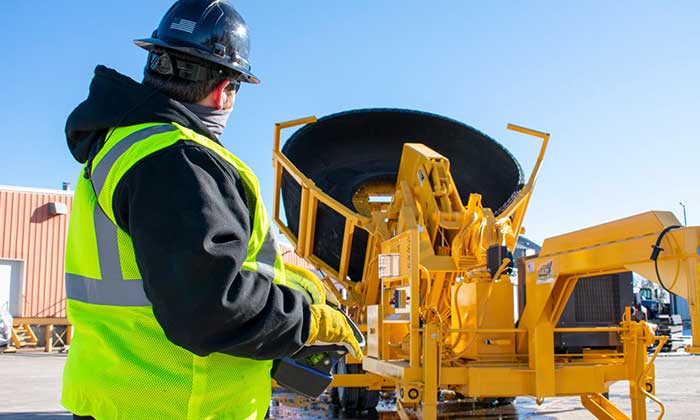 Eagle International announces Punch Cutter III for OTR tire recycling