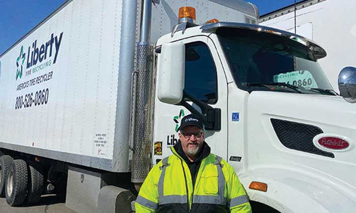 PacLease helps Liberty Tire Recycling collect 190 million end-of-life tires 