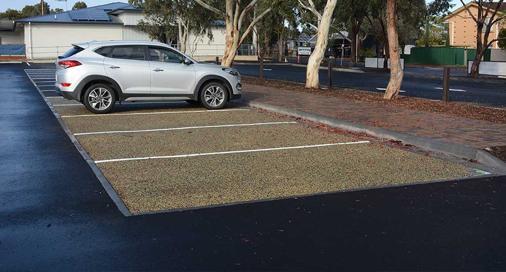 Porous pavement