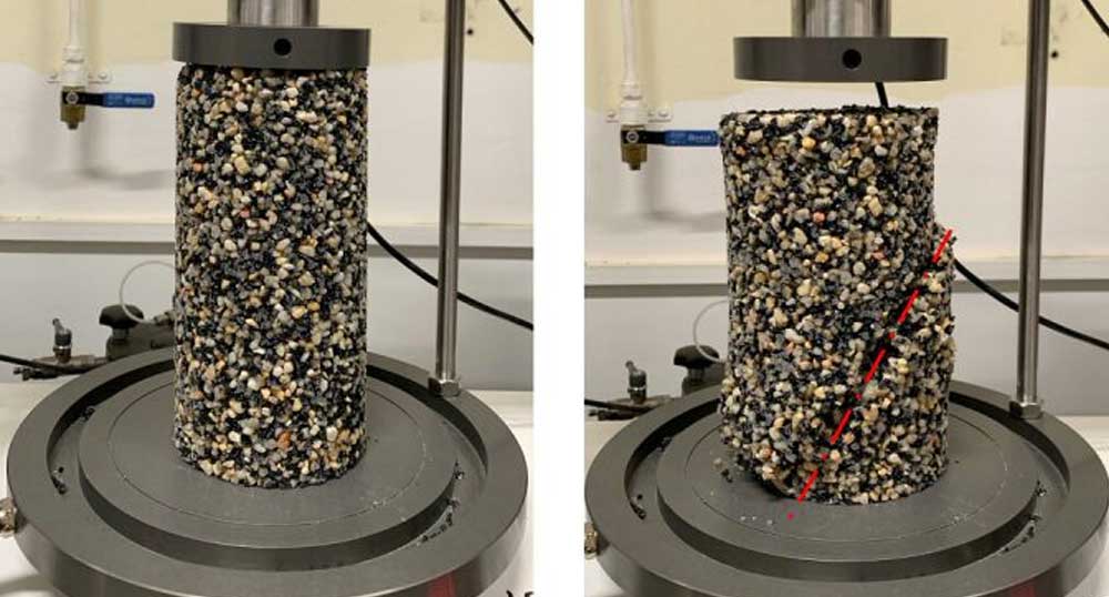 Porous pavement