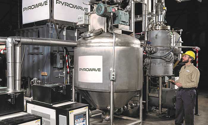 Michelin and Pyrowave to industrialize an innovative waste plastic recycling technology
