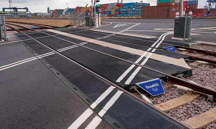 Rosehill Rail makes rail tracks safer with recycled tire rubber