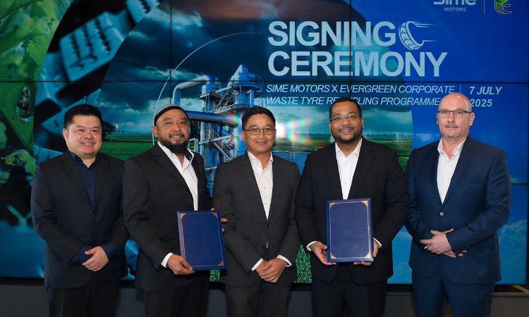 Sime Motors and Evergreen launch Malaysia’s first closed-loop tyre recycling programme