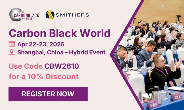 Smithers' Carbon Black World 2026: Unveiling the future of carbon black – get 10% discount