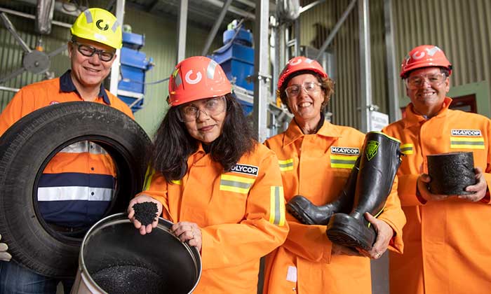 New Australian steel manufacturing project aims to see trains roll on recycled tires