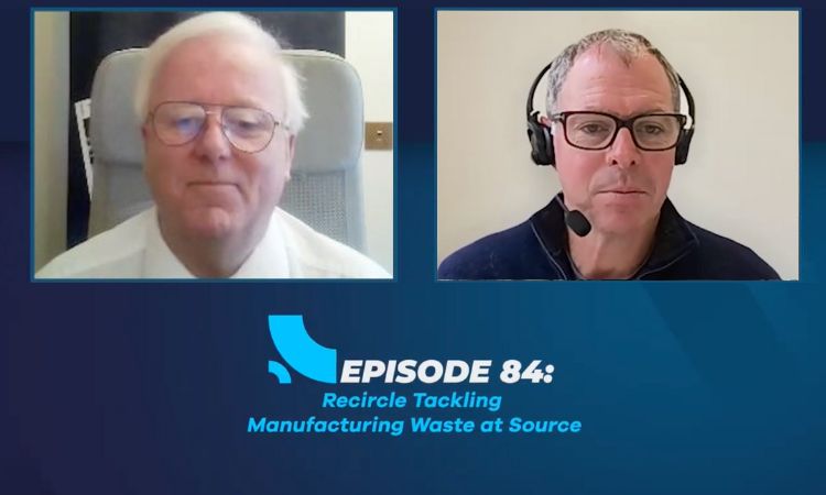 Recircle CEO Barry van Bergen on unvulcanised rubber recycling in Episode 84 of the Tyre Recycling Podcast