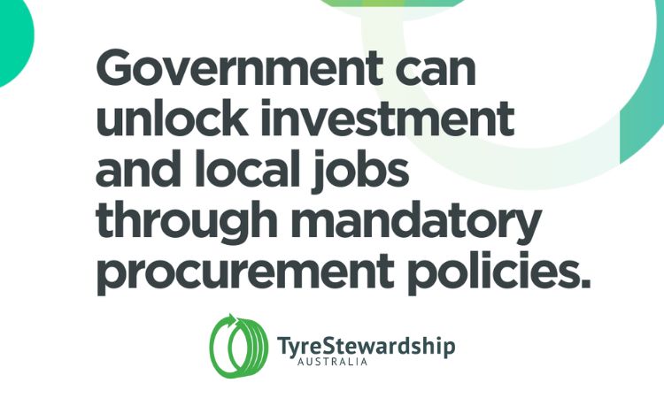 TSA calls for stronger government procurement to boost local jobs from tire recycling