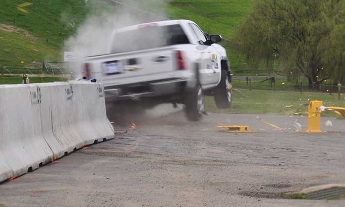 T-Lok: rubberized concrete road barriers funded by TSA get approval