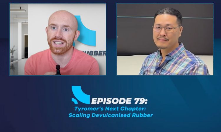 Tyromer CEO Jon Visaisouk discusses devulcanization strategy on Tyre Recycling Podcast