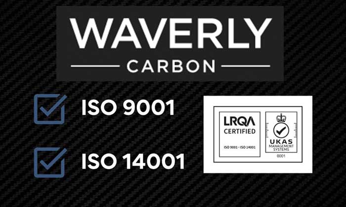 UK's Waverly Carbon achieves ISO 9001 and ISO 14001 certification